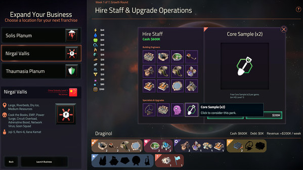 Игра Offworld Trading Company, скриншот