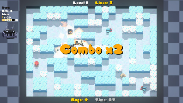 Игра Oh No! Bugs!, скриншот