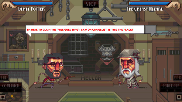 Игра Oh...Sir! The Hollywood Roast, скриншот