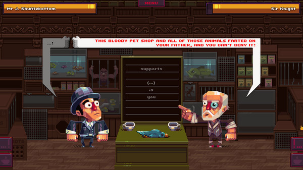 Игра Oh...Sir!! The Insult Simulator, скриншот