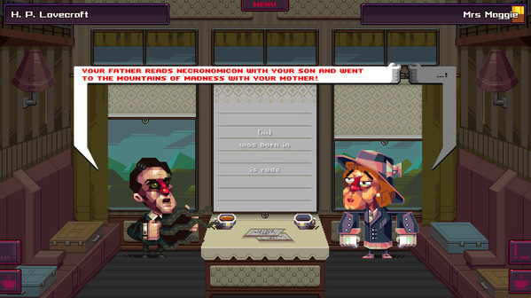 Игра Oh...Sir!! The Insult Simulator, скриншот