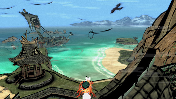 Игра Okami HD, скриншот