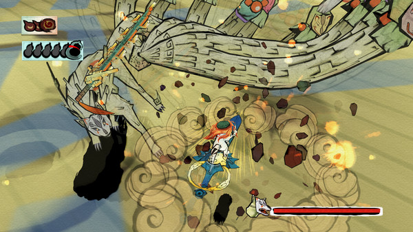 Игра Okami HD, скриншот