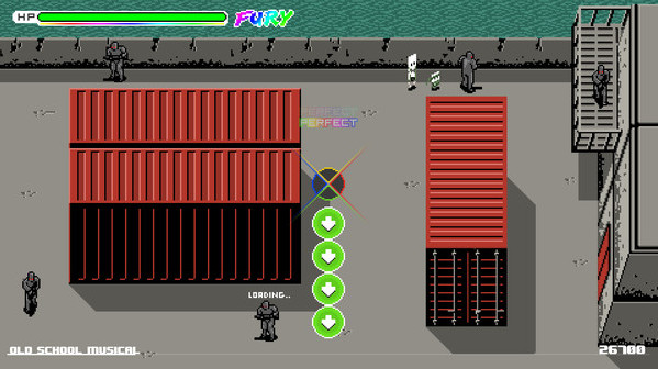 Игра Old School Musical, скриншот