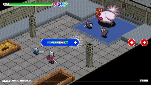 Игра Old School Musical, скриншот