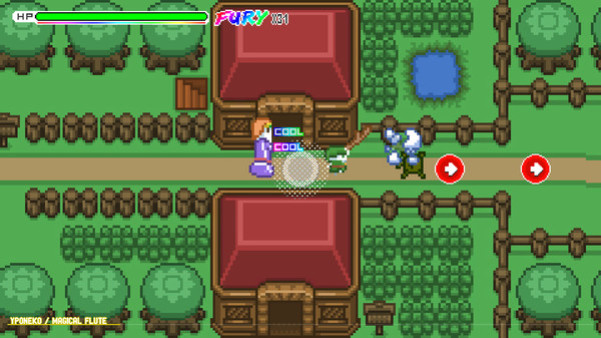 Игра Old School Musical, скриншот