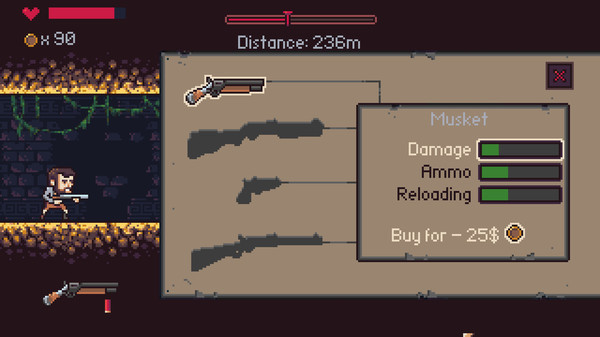 Игра Old Tunnel, скриншот