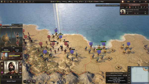 Игра Old World - Heroes of the Aegean, скриншот