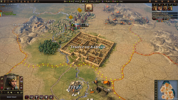 Игра Old World - Pharaohs of the Nile, скриншот