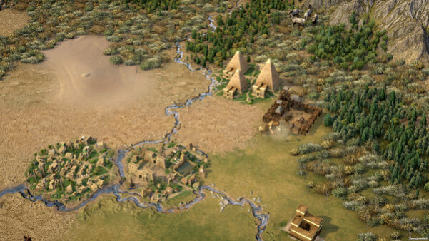 Игра Old World - Pharaohs of the Nile, скриншот