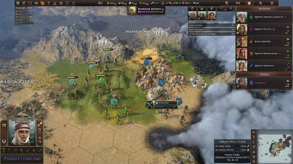 Игра Old World, скриншот