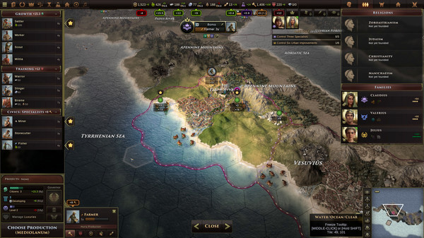 Игра Old World, скриншот