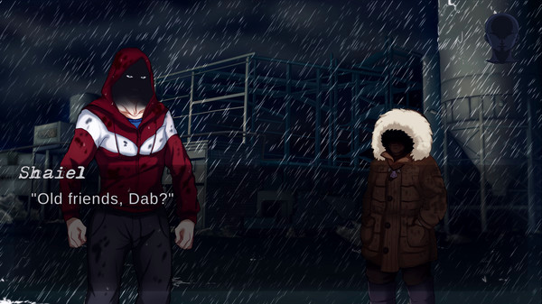 Игра OMEGA PATTERN - VISUAL NOVEL, скриншот