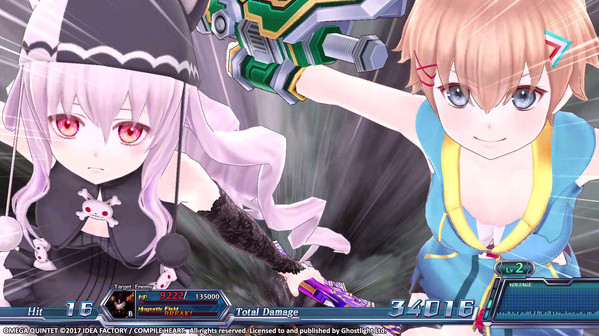 Игра Omega Quintet, скриншот