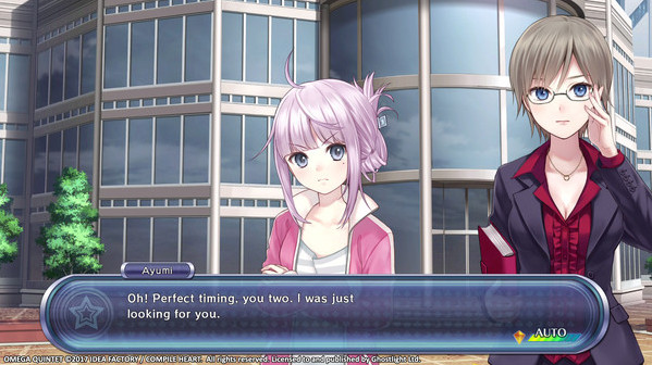 Игра Omega Quintet, скриншот