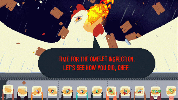 Игра Omelet You Cook, скриншот