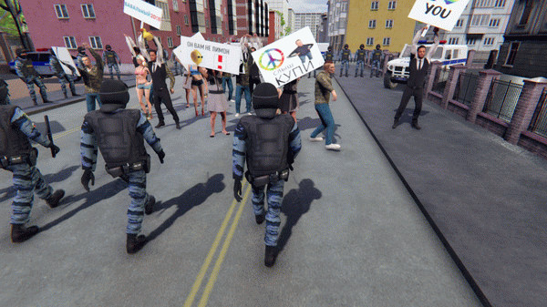 Игра OMON Simulator, скриншот