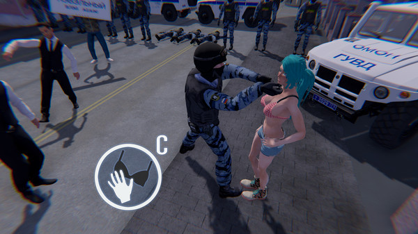 Игра OMON Simulator, скриншот