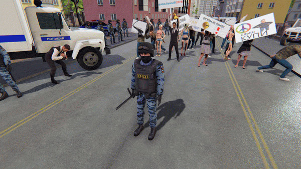 Игра OMON Simulator, скриншот