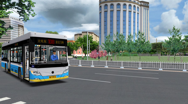 Игра OMSI 2 Add-On Beijing, скриншот