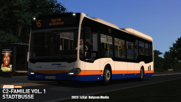 Игра OMSI 2 Add-On C2-Stadtbus-Familie Vol. 1, скриншот