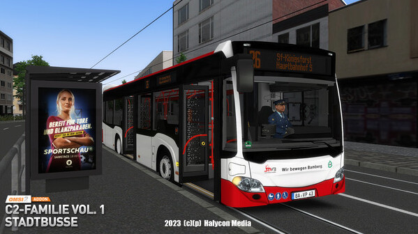 Игра OMSI 2 Add-On C2-Stadtbus-Familie Vol. 1, скриншот