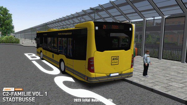 Игра OMSI 2 Add-On C2-Stadtbus-Familie Vol. 1, скриншот