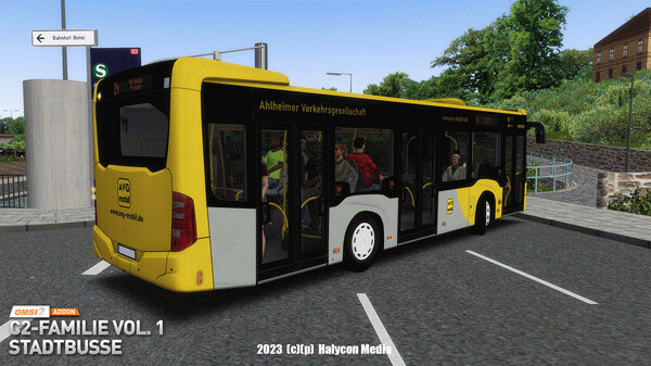 Игра OMSI 2 Add-On C2-Stadtbus-Familie Vol. 1, скриншот