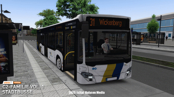 Игра OMSI 2 Add-On C2-Stadtbus-Familie Vol. 1, скриншот