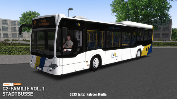 Игра OMSI 2 Add-On C2-Stadtbus-Familie Vol. 1, скриншот