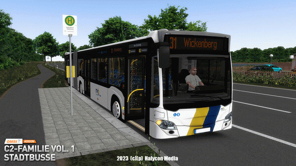 Игра OMSI 2 Add-On C2-Stadtbus-Familie Vol. 1, скриншот