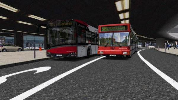 Игра OMSI 2 Add-on Düsseldorf - Linie 721, скриншот