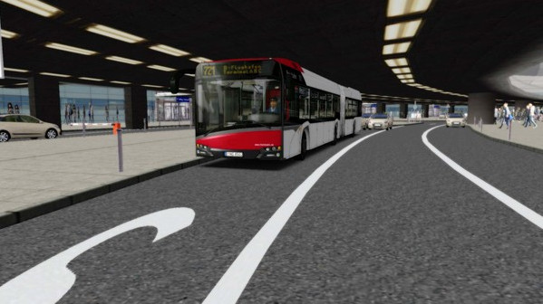 Игра OMSI 2 Add-on Düsseldorf - Linie 721, скриншот