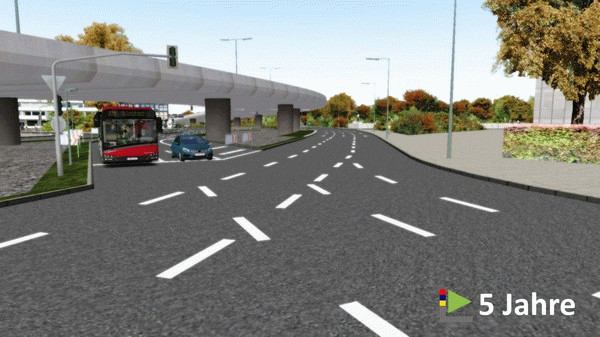 Игра OMSI 2 Add-on Düsseldorf - Linie 721, скриншот