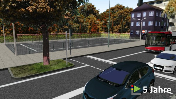 Игра OMSI 2 Add-on Düsseldorf - Linie 721, скриншот