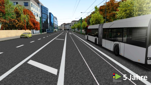 Игра OMSI 2 Add-on Düsseldorf - Linie 721, скриншот