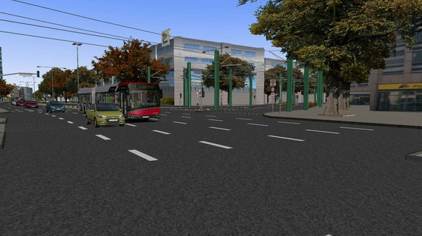 Игра OMSI 2 Add-on Düsseldorf - Linie 721, скриншот