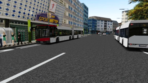 Игра OMSI 2 Add-on Düsseldorf - Linie 721, скриншот
