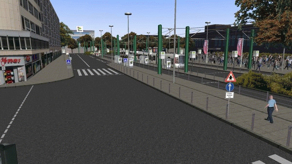 Игра OMSI 2 Add-on Düsseldorf - Linie 721, скриншот