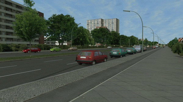 Игра OMSI 2 Add-on Enhanced Environment Pack, скриншот