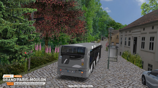 Игра OMSI 2 Add-on Grand Paris-Moulon, скриншот