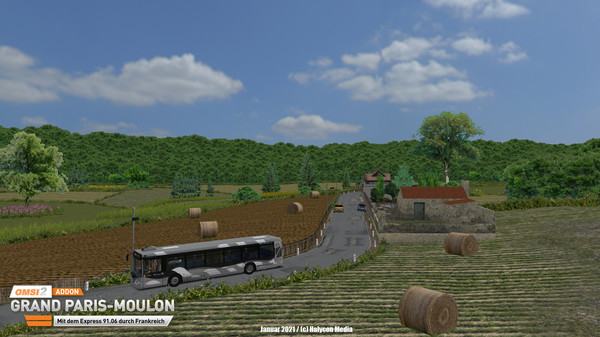 Игра OMSI 2 Add-on Grand Paris-Moulon, скриншот