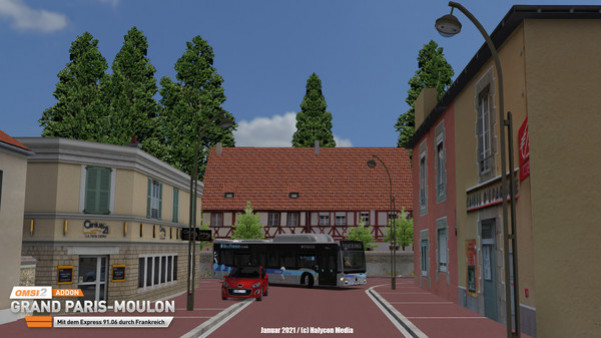 Игра OMSI 2 Add-on Grand Paris-Moulon, скриншот