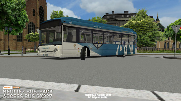 Игра OMSI 2 Add-on Heuliez Bus-Pack Access Bus GX327, скриншот