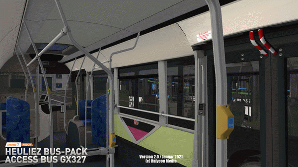 Игра OMSI 2 Add-on Heuliez Bus-Pack Access Bus GX327, скриншот