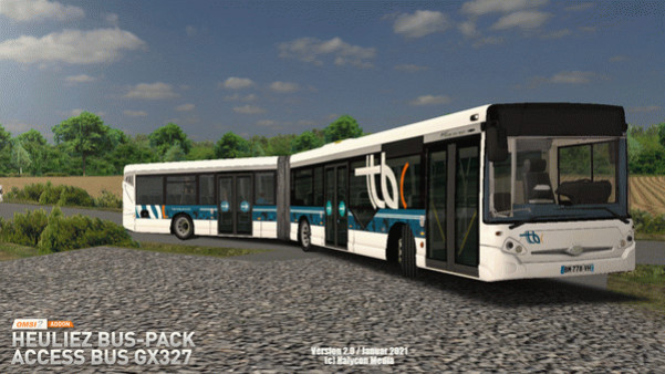 Игра OMSI 2 Add-on Heuliez Bus-Pack Access Bus GX327, скриншот