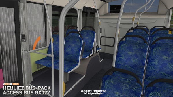 Игра OMSI 2 Add-on Heuliez Bus-Pack Access Bus GX327, скриншот