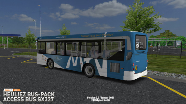 Игра OMSI 2 Add-on Heuliez Bus-Pack Access Bus GX327, скриншот