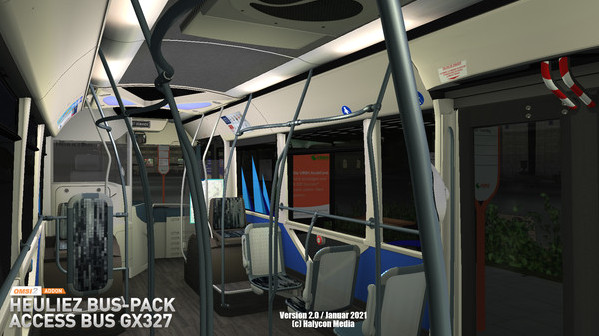 Игра OMSI 2 Add-on Heuliez Bus-Pack Access Bus GX327, скриншот