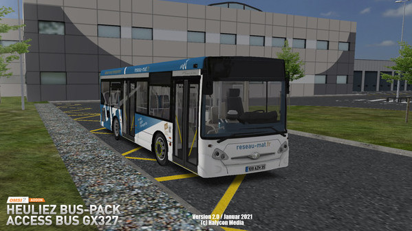 Игра OMSI 2 Add-on Heuliez Bus-Pack Access Bus GX327, скриншот